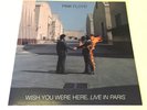 PINK FLOYD - WISH YOU WERE HERE - LIVE IN PARIS - RARE VINYL LP, PROG ROCK