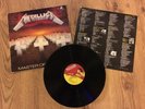 METALLICA MASTER OF PUPPETS VINYL LP 1986 Original MFN60 Music Nations