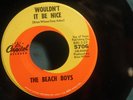 BEACH BOYS, THE----WOULDN'T IT BE NICE   (Groups 45's)