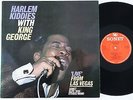 KING GEORGE & HARLEM KIDDIES - RARE Denmark only LP Live From Las Vegas SOUL R&B