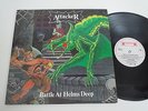 ATTACKER/BATTLE AT HELMS DEEP  LP 1985 METAL BLADE ROADRUNNER RR 9750