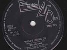 Tamla Motown MARVIN GAYE WHAT'S GOING ON Tmg 775 ex+