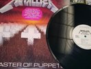 Metallica Master Of Puppets Original Pressing Vinyl LP Gold Stamp Promo Copy Ex