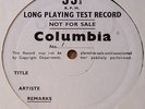 Beethoven, Symphony No.3 : Klemperer UK LP - SAX 2364- Single Sided Test Press
