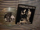 Crippled Youth 33 1/3 EP 'Join the Fight'  clear vinyl   rock