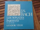 ED1 BOX SET OF 2lp's SANDOR VEGH J.S.BACH SONATAS PARTITAS SOLO VALOIS STEREO