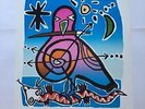 BOB LINNEY JAZZ CONCERT POSTER STAN TRACEY'S ORCHESTRA GENESIS ELLINGTON C 1989