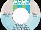 AC REED My Baby's Been Cheating rare Chicago mod r&b 45 on Cool, hear it