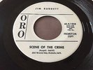 JIM BURGETT Scene Of The Crime RARE Rockabilly Surf 1963 ORO Promo 45