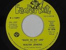 70s Soul 45 - Walter Jenkins - Back In My Life - Fader Kat - mp3 - promo
