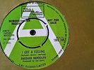 BARBARA RANDOLPH - TAMLA MOTOWN UK - DEMO - I GOT A FEELING  - TMG 788