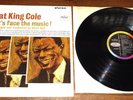 NAT KING COLE   LET'S FACE THE MUSIC ARRANGED BY BILLY MAY   UK STEREO LP 1964