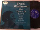 DINAH WASHINGTON - for those in love - EMARCY 36011 deep groove