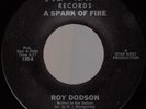 ROY DODSON A Spark of Fire RARE NORTHERN/MODERN SOUL FUNK 45 NM *hear*