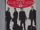 Rare U2 ELEVATION TOUR COMPLETE ticket stub 21st August 2001 London Earls Court