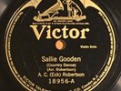 PRE WAR COUNTRY FIDDLE 78 RPM A.C. Eck Robertson-Sallie Gooden Victor 18956 in E