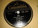 THE CROWS : GEE / I LOVE YOU SO.  UK.78rpm (1954)