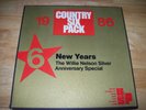 RARE 1986 Willie Nelson Silver Anniversary Special RADIO show 3 NEAR MINT 12