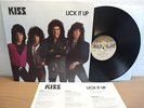 KISS - LICK IT UP GERMAN CASABLANCA LP IN NM CONDITION