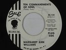 R&B Soul 45 - Margaret Ann Williams - Ten Commandments Of Soul - Sue - mp3
