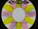 Sweet Soul 45 - Bob & Gene - If This World Were Mine - Mo Do - VG+ mp3
