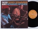 TEDDY EDWARDS/HOWARD MCGHEE Together Again  CONTEMPORARY LP NM