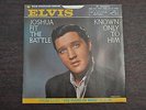 Elvis Presley 45 Record 447-0651 Joshua Fit the Battle / Known Only to Him PROMO
