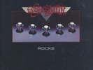 ORIGINAL AEROSMITH LP ROCKS NO QUOTES PROMO STAMP TEXTURED NO BARCODE HARD ROCK