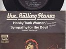 The ROLLING STONES * Honky Tonk Women * 1975 YUGOSLAVIAN 45 *