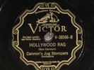 78 RPM -- Cannon's Jug Stompers, Victor 38566, EE+  Blues - Jug Band - Rag