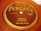 JAZZ RED HEADS Hangover / 'Tain't Cold PERFECT 14600 E-