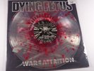 DYING FETUS War Of Attrition LP CLEAR RED SPLATTER VINYL /300 misery index