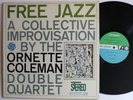 Ornette Coleman Don Cherry Eric Dolphy Orig Atlantic Stereo Free Jazz LP 1961