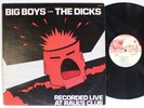 Big Boys & The Dicks RARE Original Private Texas Hardcore Punk LP 1980