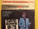 David Bowie Vinyl Changes One Station to station  Live Lp Tonight