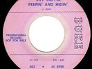 MOD NEW BREED R&B DANCER - RIFF RUFFIN - PEEPIN AND HIDIN/THUNDER Duke 45 - HEAR