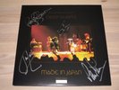 DEEP PURPLE SIGNED 2 LP - MADE IN JAPAN 25th ANNIVERSARY 4 x AUTOGRAPHED in MINT