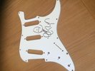 Chuck Berry Signed Fender Stratocaster Type Signed Scratchplate