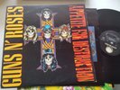 GUNS N' ROSES appetite for destruction banned image on inner LP '87 w/lyric rare