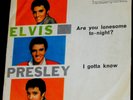 ELVIS PRESLEY     ---- are you lonesome to-night?  -----
