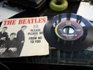 PLEASE PLEASE ME 45 vee jay records FROM ME TO YOU beatles