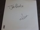 THE JESUS AND MARY CHAIN DAMAGE AND JOY SIGNED 2x LP TEST PRESSING WHITE LABEL