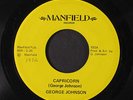 GEORGE JOHNSON: Capricorn / African Pacific 45 Hear  (wol, plays VG+, Otis G. J