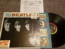 BEATLES MEET THE BEATLES MONO RARE VAR 1 NO BMI/ASCAP W SHRINK / COMING STICKER