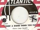 BARBARA LEWIS Pushin A Good Thing Too Far ATLANTIC PROMO  NORTHERN SOUL 45