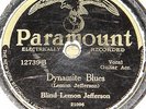 BLIND LEMON JEFFERSON EAGLE EYED b/w DYNAMITE USA PARAMOUNT 78 RPM G+/G+ GRADE