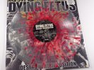DYING FETUS Destroy The Opposition LP CLEAR RED SPLATTER VINYL /300 misery index