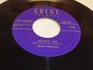 EDDIE COCHRAN Skinny Jim & Half Loved 1956 CREST #1026 RARE ROCKABILLY VG 45