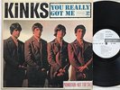 The Kinks You Really Got Me LP VG++/VG++ Mono White Label Promo RARE