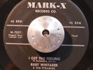 DOO WOP 45 - RUBY WHITAKER - I GET THE FEELING /I DON'T WANT TO Mark-X R&B HEAR